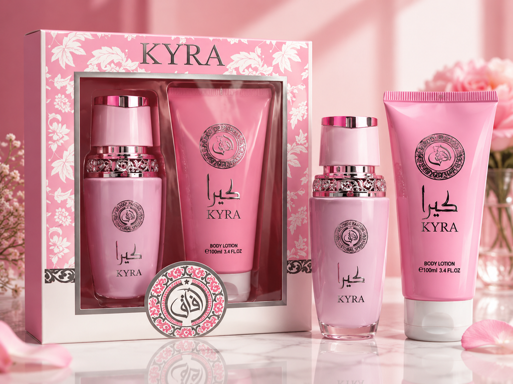Pack Perfume Aroma Yara + Loción Corporal – Fragancia Dulce, Seductora y Duradera