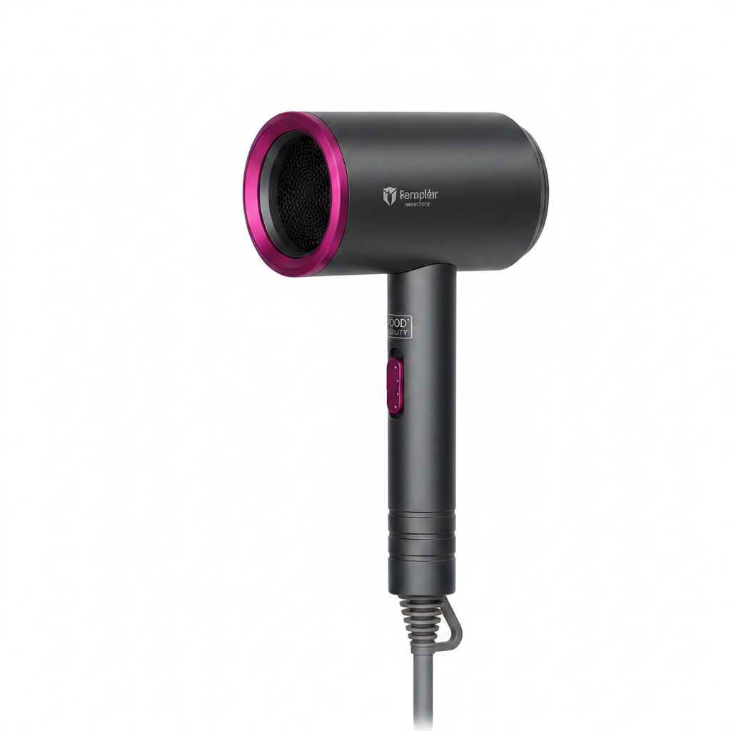 Secador de Cabello con Iones Negativos – Compacto, Potente y Práctico - 1200W