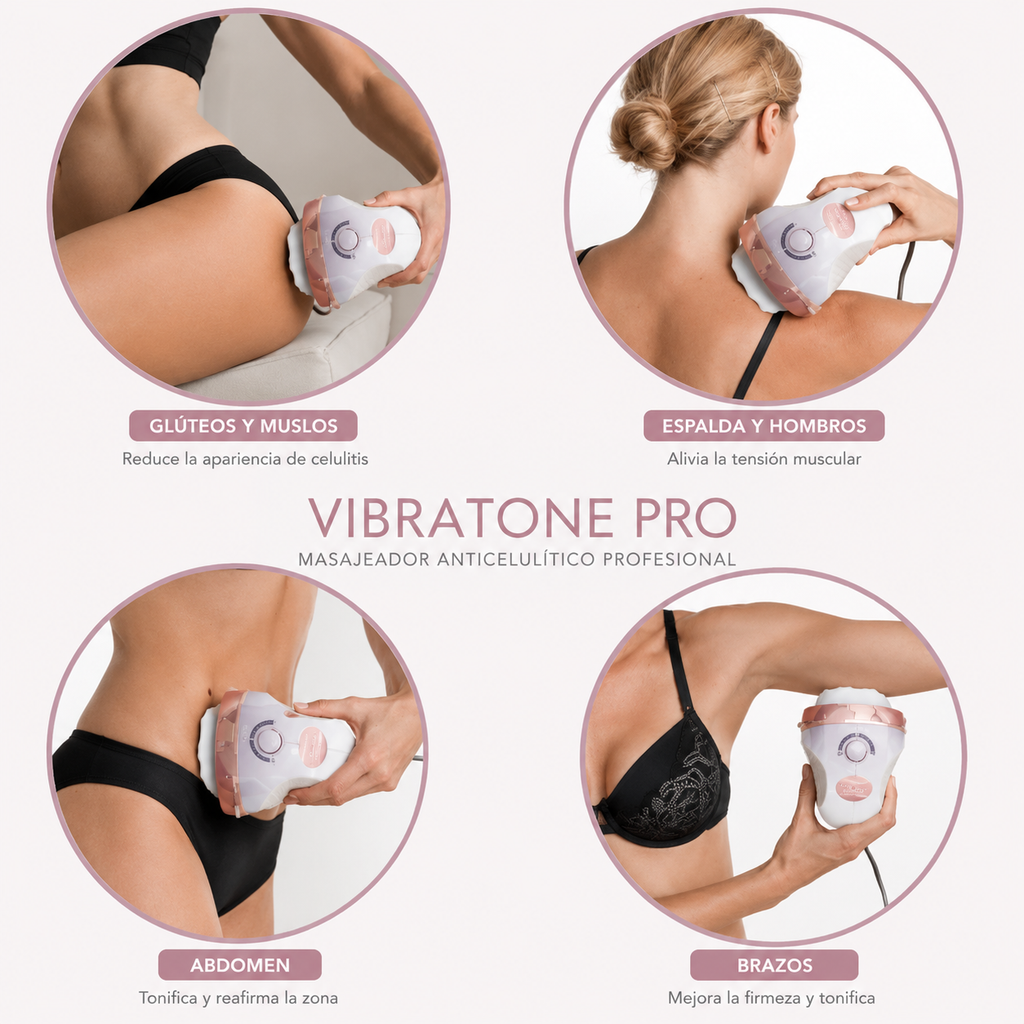 Masajeador Anticelulítico Profesional VIBRATONE PRO