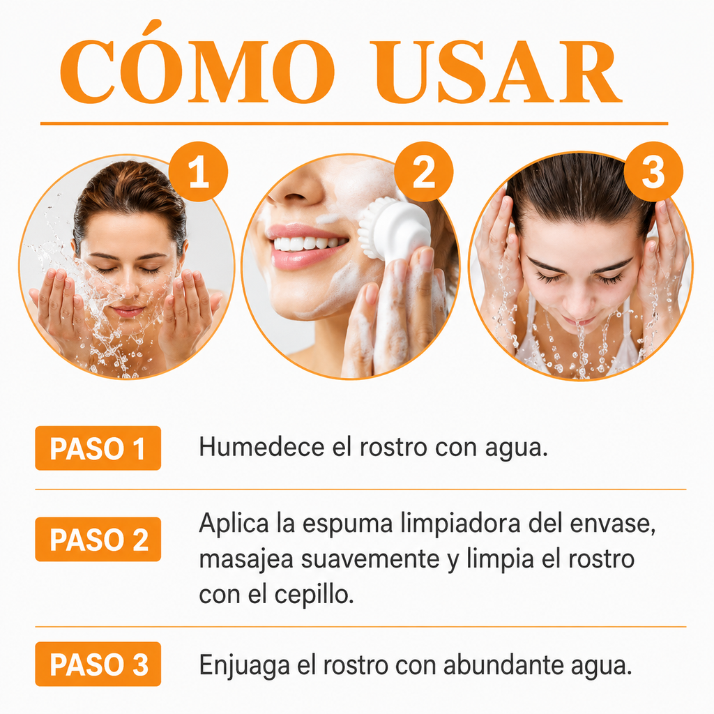 Limpiador Facial de Cúrcuma – Limpieza, Luminosidad y Cuidado Diario (100mL)