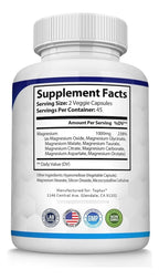 Toplux Magnesium Complex 8 – Suplemento de Magnesio 1000mg
