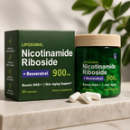 NAD+ Formula Anti-Envejecimiento – 900 mg | 80 cápsulas