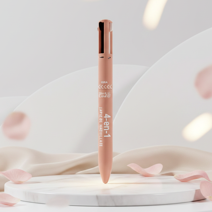 Lápiz de Maquillaje 4 en 1 – Ojos, Cejas, Labios e Iluminador