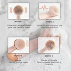 Cepillo Facial Eléctrico Recargable