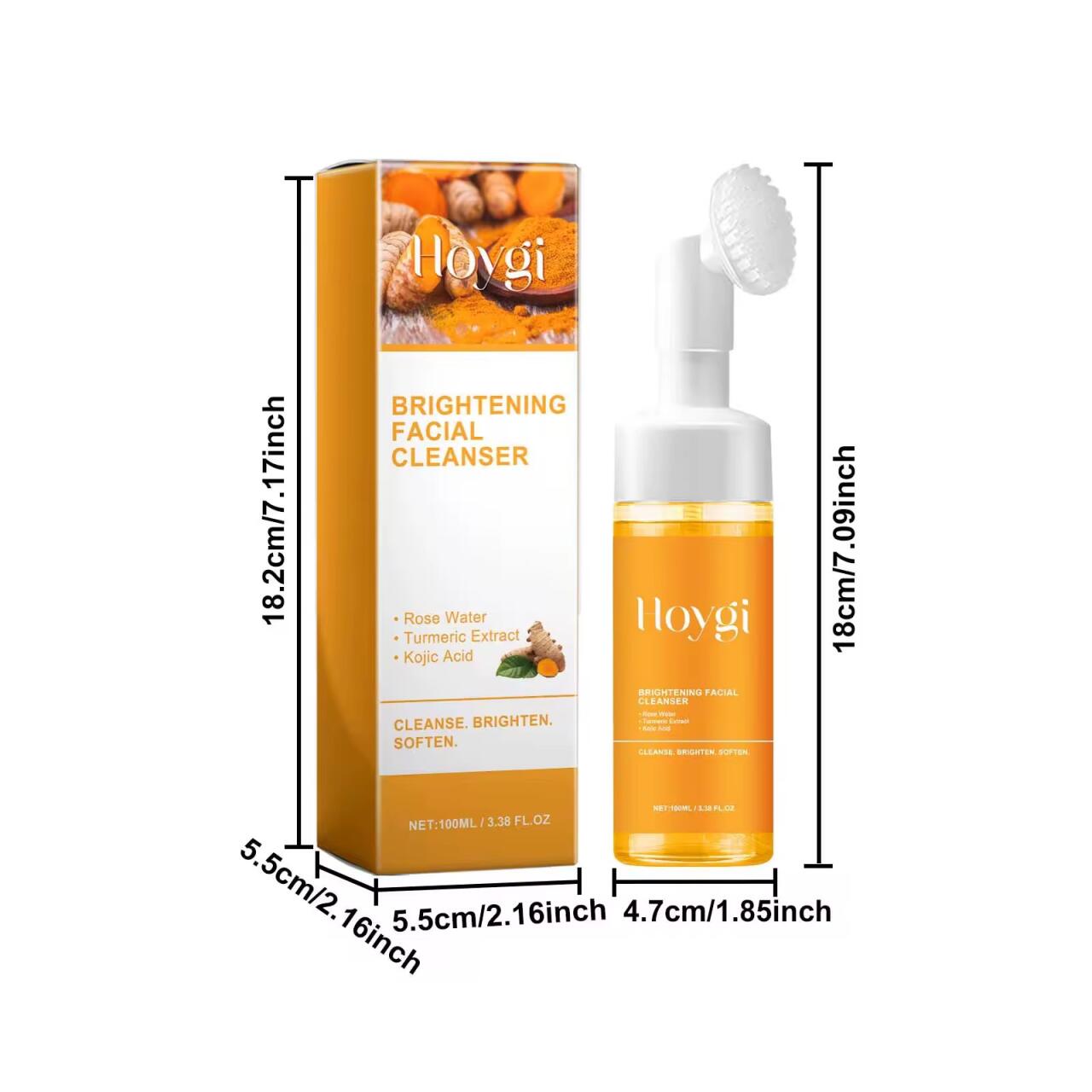 Limpiador Facial de Cúrcuma – Limpieza, Luminosidad y Cuidado Diario (100mL)