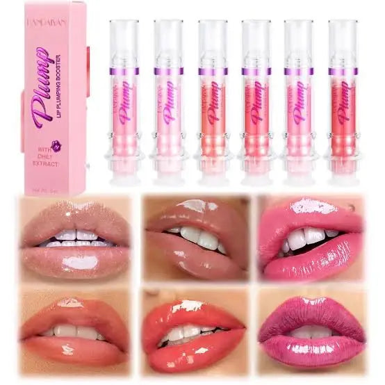 Voluminizador de Labios con Ácido Hialurónico – Brillo Hidratante y Efecto Volumen