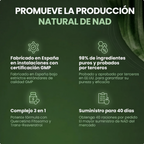 NAD+ Formula Anti-Envejecimiento – 900 mg | 80 cápsulas
